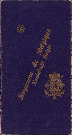 Diplome de mecanicien chauffeur, Royaume de Belgique, 1945