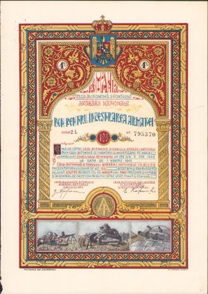 Bon pentru înzestrarea armatei de 100 lei