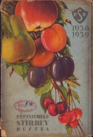 Catalog Pepinierele Stirbey Buftea 1938-1939