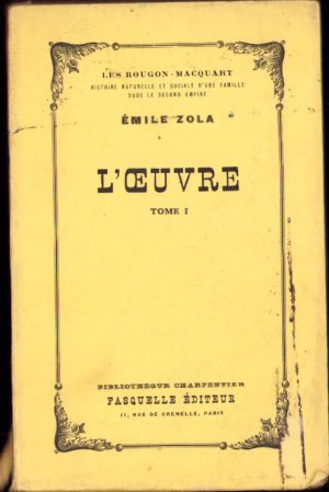 Emile Zola, Oeuvres, tome I + II, 1952, Paris