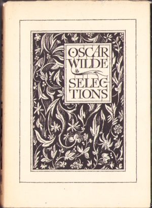 Oscar Wilde. Selections, volume II, 1979