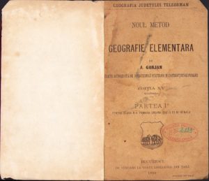 Geografia județului Teleorman. Noul metod de geografie elementară de A. Gorjan, 1888, Bucuresci