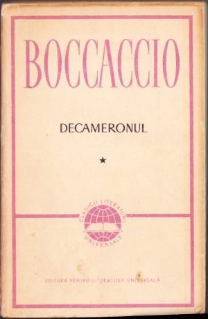Decameronul de Boccaccio, volumul I, 1963