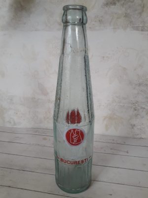 Sticlă suc IPA București, perioada comunistă, 250 ml