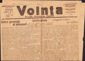 Voința, 53/1920, Cluj