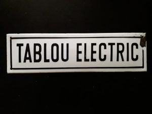Tablă emailată Tablou electric