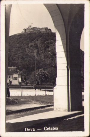 Carte poștală Deva Cetatea