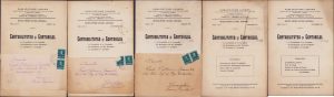 Contabilitatea și contabilul, lot de 5 reviste, 1941