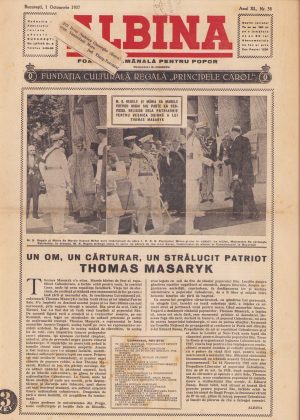 Albina din 1 octombrie 1937