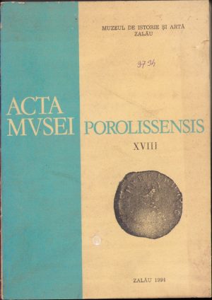 Acta Musei Porolissensis, XVIII/1994