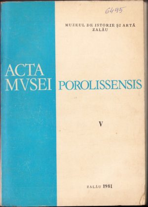 Acta Musei Porolissensis, V/1981