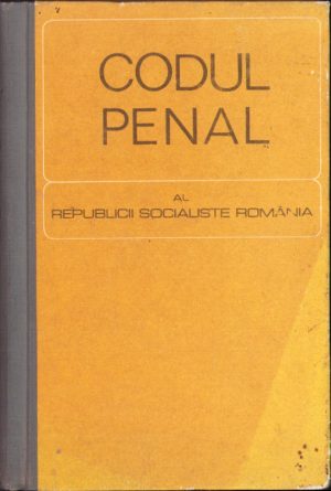 Codul Penal al Republicii Socialiste România, 1968