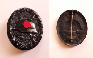 Verwundetenabzeichen in Schwarz