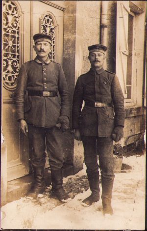 Militari germani cu panglica Crucii de Fier, Primul Război Mondial