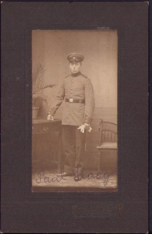 Militar german, studio Jos. Fornecker, Hagenau