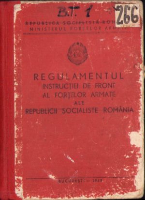 Regulamentul instrucției de front al Forțelor Armate ale Republicii Socialiste România, 1969