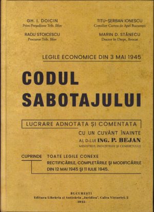 Codul sabotajului 1945