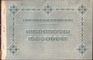 Hardanger Arbeiten cca 1910 Bibliothek DMC