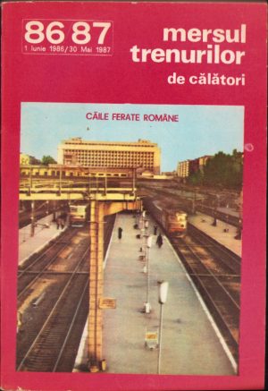 Mersul trenurilor 1986 1987