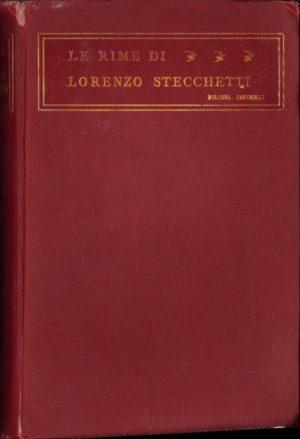 Le rime di Lorenzo Stecchetti, 1928