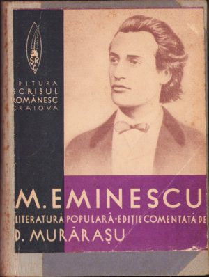 M Eminescu Literatura populară comentată de D Murărașu