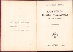 L'osteria degli scampoli ed altri racconti di Ercole Luigi Morselli 1936