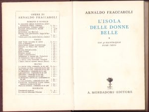L'isola delle donne belle din Arnaldo Fraccaroli 1934