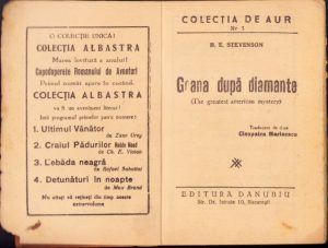 Goana după diamante (The greatest american mystery) de B E Stevenson Colecția de aur