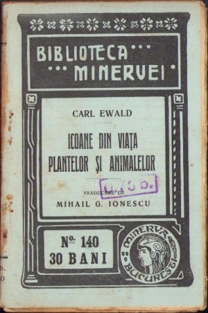 Icoane din viața plantelor și animalelor Primul biped Omul 1913 Biblioteca Minervei