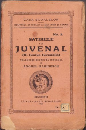 Satirele lui Juvenal 1922
