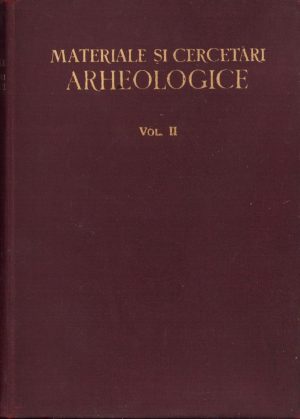 Materiale și cercetări arheologice volumul II 1956