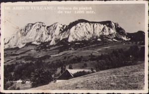 Abrud Vulcanu Stânca de piatră de var 1266 mtr