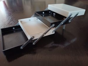 Cutie rabatabilă din plastic cu mai multe compartimente JOIL Reșița