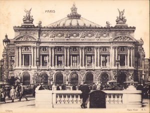 Litografie L'Opera, cca începutul secolului al XX-lea