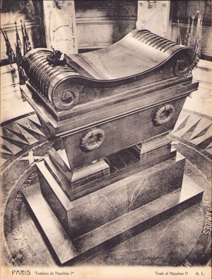 Litografie Tombeau de Napoleon Ier, cca începutul secolului al XX-lea