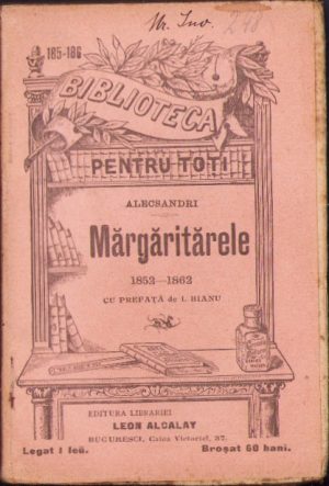 Mărgăritarele 1852-1862 de Vasile Alecsandri, Biblioteca pentru toți