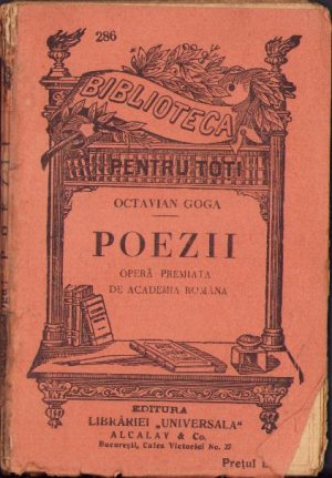 Poezii de Octavian Goga, Biblioteca pentru toți
