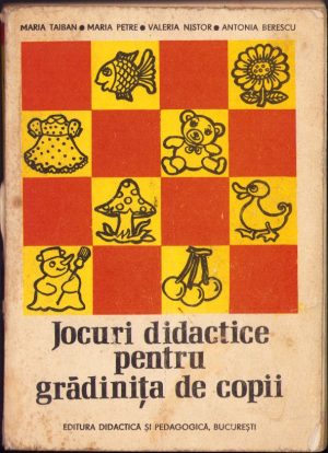Jocuri didactice pentru grădinița de copii, 1976