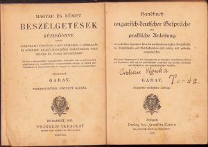 Magyar és német beszélgetések kézikönyve, 1916