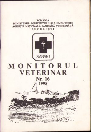 Monitorul veterinar, 16/1995