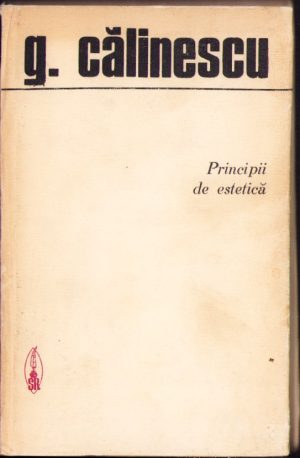 Principii de estetică de George Călinescu, 1974
