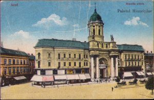 Arad Palatul Minoriților Minorita palota carte poștală