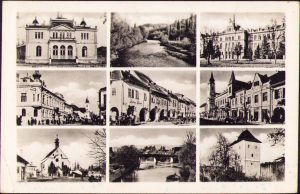 Bistrița Beszterce carte poștală