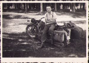 Militar german cu motocicletă, Germania nazistă