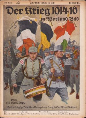 Der Krieg 1914/16 in Wort und Bild 106 heft 1916 Manevra de la Flămânda