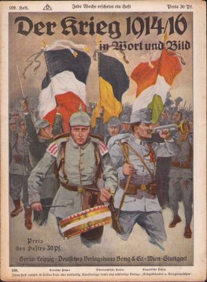 Der Krieg 1914/16 in Wort und Bild 109 heft 1916 campania din România