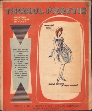 Tiparul Practic pentru croitorie în casă, model pentru rochie elegantă pentru după amiază