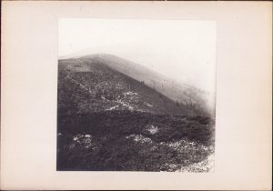 De la vârful Poienei spre Sud, fotografie de Emmanuel de Martonne, 1921