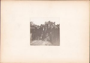 George Vâlsan, Vasile Meruțiu, Romulus Vuia, fotografie de Emmanuel de Martonne, 1921