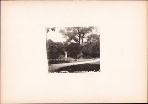 Jardin de Luxembourg, Paris, 1923, fotografie de George Vâlsan